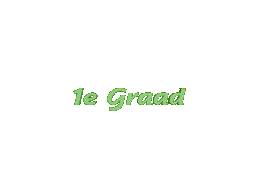 1e Graad