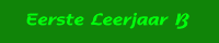 Eerste leerjaar B