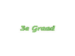 3e Graad